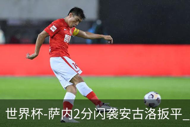 世界杯-萨内2分闪袭安古洛扳平 德国半场1-1厄瓜多尔